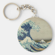 Great Wave off Kanagawa Keychains