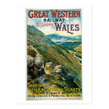 Great Western Railway ~ Wales Postcards