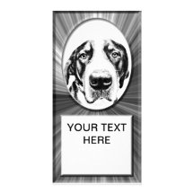 Greater Swiss Mountain Dog Custom Photo Card