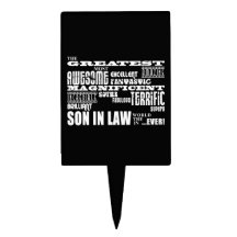 Greatest Best Sons in Law Birthday & Wedding Party