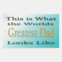 Greatest Dad - Father's Day Sticker