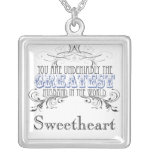 Greatest Husband in the World Personalised Pendants