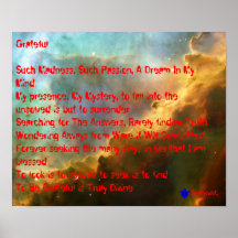 Greatful Poem Posters