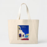 grece vintage tote bag