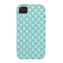 Grecian - Greek - iPhone Case - Teal - Aqua iPhone 4/4S Cover