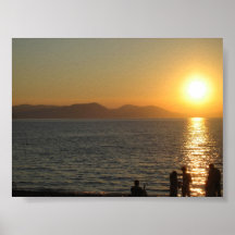 Grecian Sunset Print