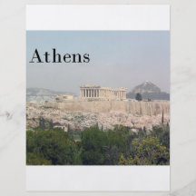 Greece Athens Acropolis Flyers