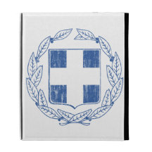 Greece Coat Of Arms iPad Folio Case