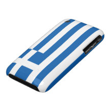 Greece Flag iPhone 3 Cases