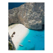 GREECE, Ionian Islands, ZAKYNTHOS, SHIPWRECK Postcards