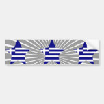 Greece Star Bumper Stickers
