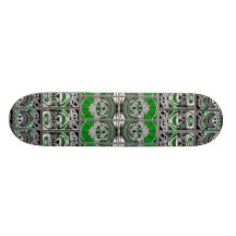 Greed Sticker Collage Skate Decks