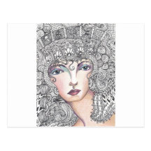 greek goddess postcards