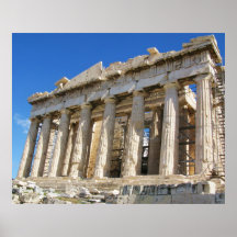 Greek Parthenon Poster