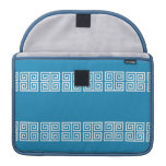 Greek Pattern custom MacBook sleeve Sleeve For MacBook Pro