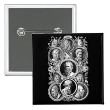 Greek Philosophers Button