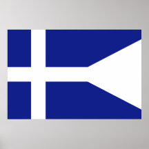 Greek Royal Navy Commodore'S, Greece Print