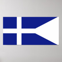 Greek Royal Navy Division Commander'S, Greece Print