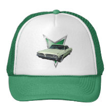 Green 1961 Ventura Bubble Top Hats