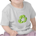 Green 3D Recycle Tee Shirts