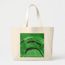 Green Abstract. Bag