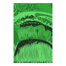 Green Abstract. Stationery Design