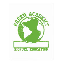 Green Academy Biofuel Postcards