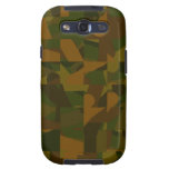 Green and Brown Camo, Abstract Pattern.