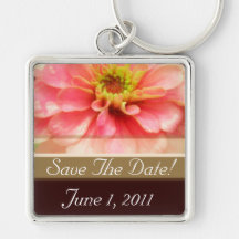 Green and Pink Key Chain