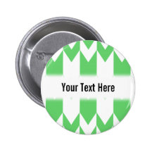Green and White Chevron Pattern. Buttons