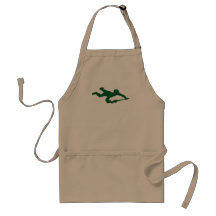 Green Army Man Apron