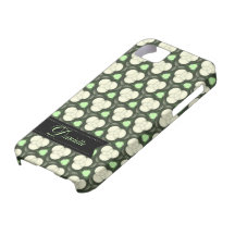 Green Atoms Modern pattern  iPhone 5 Case-mate