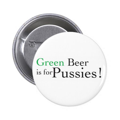 Green Beer Button
