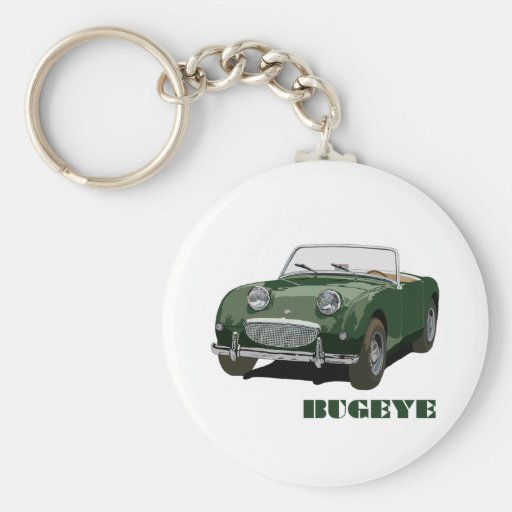 Green Bugeye Key Chain