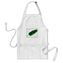 Green chilli rounded swirls pepper aprons