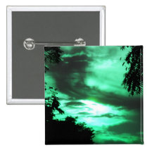Green Clouded Sky Button