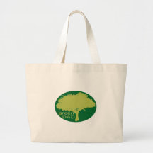 Green Dad Canvas Bag
