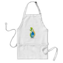 Green design apron