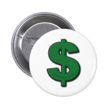 Green Dollar Sign Buttons