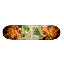 Green Dragon Board Skate Board Deck