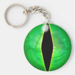 Green Dragon Eye Key Chains