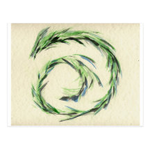 Green Dragon Post Card