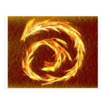 Green Dragon (Red Variant) Postcards