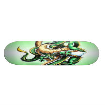 Green Dragon Skateboard