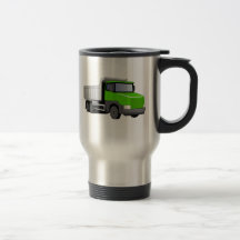 Green Dump Truck Mugs