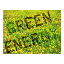 Green Energy Postcard