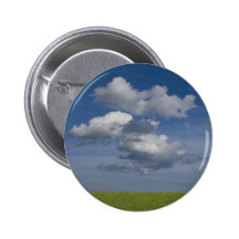 green filed, blue sky, white cloud buttons