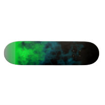Green Flame Skateboard