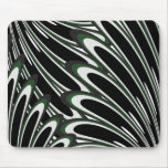 Green floral vector pattern mousepad mousepads