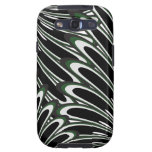 Green floral vector pattern samsung galaxy case